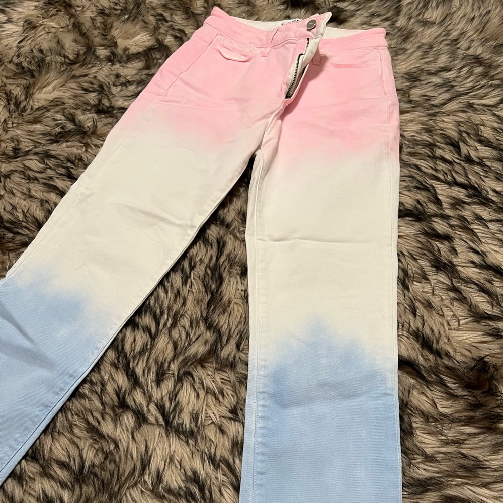 Paige multi color jeans